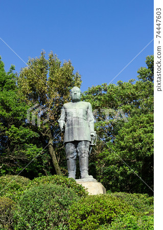Three Great Nobles of the Meiji Restoration, Saigo Takamori Statue, Kagoshima City, Kagoshima Prefecture 74447603