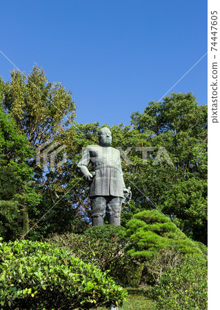 Three Great Nobles of the Meiji Restoration, Saigo Takamori Statue, Kagoshima City, Kagoshima Prefecture 74447605