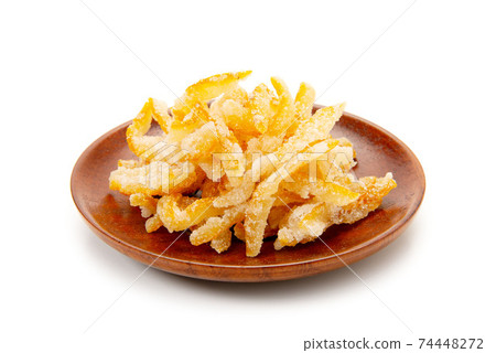 Candied yuzu peel 74448272