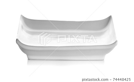 Sushi plate on white background Sushi plate on white background 74448425