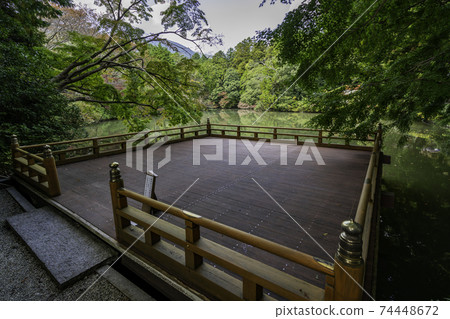 Takakamo Shrine Floating Stage Gose City, Nara Prefecture Takakamo Shrine Floating Stage Gose City, Nara Prefecture 74448672