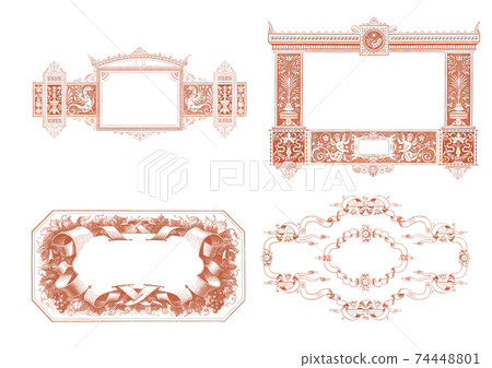 Luxurious frame decoration material ornament European Luxurious frame decoration material ornament European 74448801