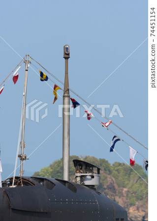 Royal Malaysian Navy Submarine Periscope and Snorkel 74451154