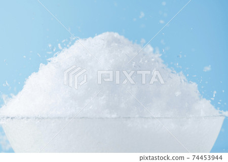 Fluffy shaved ice shave ice 74453944