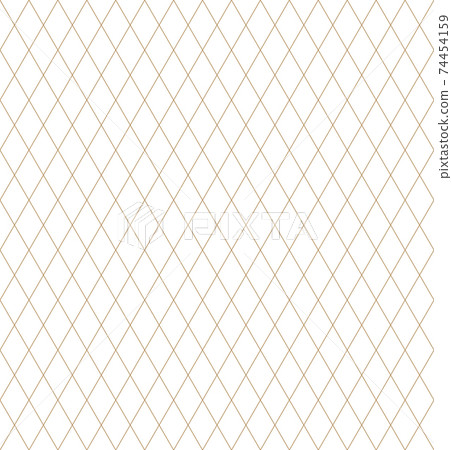 Seamless geometric linear pattern in golden and... - Stock Illustration ...