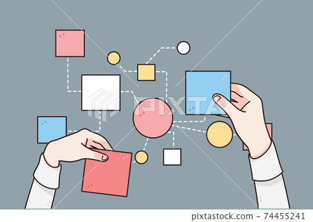 Business strategy, planing, processes concept Business strategy, planing, processes concept 74455241