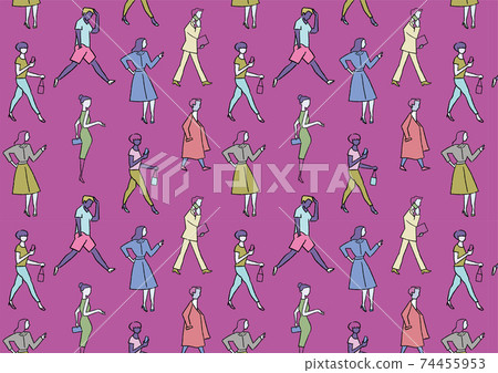 各種各樣的人的模式_無縫05 74455953