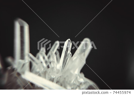 Rock crystal detail background 74455974