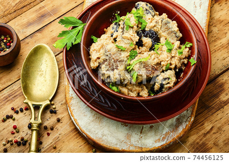 Delicious veal goulash Delicious veal goulash 74456125