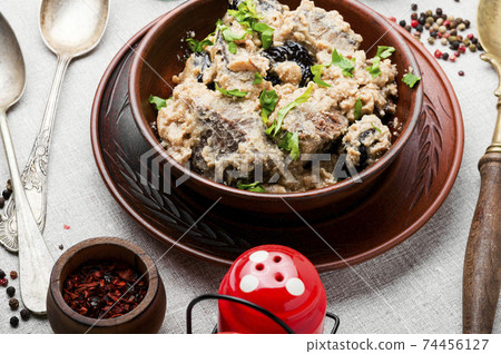Delicious veal goulash Delicious veal goulash 74456127