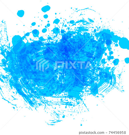 Color Paint Splashes Grunge Background. Decorative design template. Jpeg illustration Color Paint Splashes Grunge Background. Decorative design template. Jpeg illustration 74456958