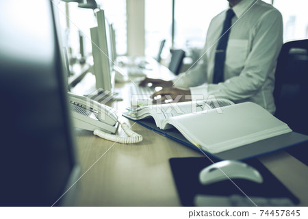 Business scene 74457845