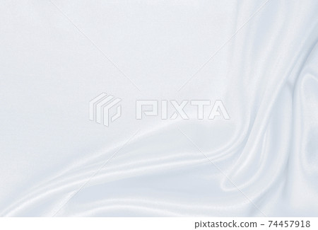 Smooth elegant grey silk or satin luxury cloth as wedding background. Luxurious background design 74457918