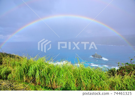 ami美大島，納茲灣上空的彩虹 74461325