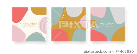 Creative cover design vector for social media posts, story and photos 74462080