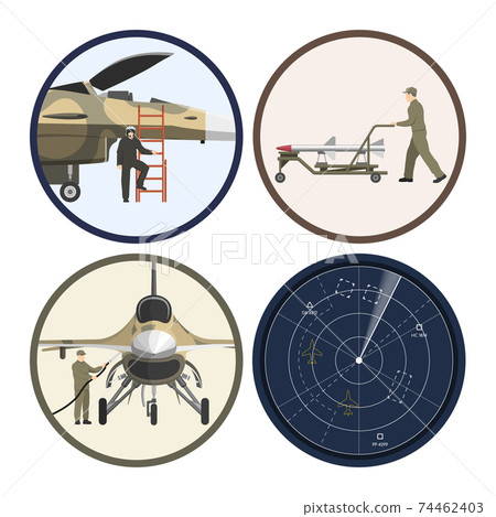 Military airplane. Repair and maintenance of war aircraft. Aerospace industry. Army plane service Military airplane. Repair and maintenance of war aircraft. Aerospace industry. Army plane service 74462403