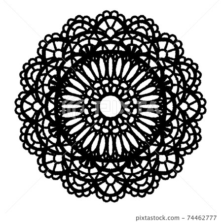 Doily pattern - Stock Illustration [74462777] - PIXTA