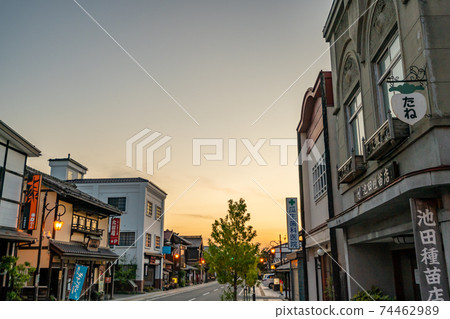 黃昏時分，可以感受到歷史浪漫的福島縣會津若松市 74462989