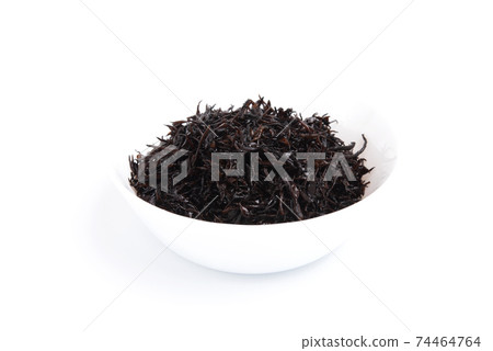 Hijiki seaweed in ceramic bowl isolated on white background. Japanese food Hijiki seaweed in ceramic bowl isolated on white background. Japanese food 74464764