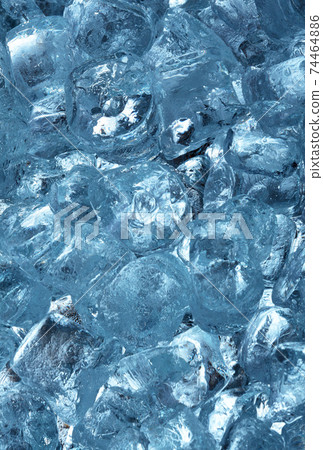 Texture of ice.Transaprent ice.Ice cubes.Ice cubes for cocktails close-up. Texture of ice.Transaprent ice.Ice cubes.Ice cubes for cocktails close-up. 74464886