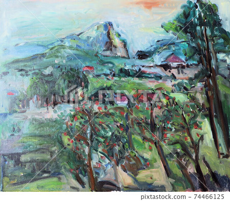 Scenery of Yoichi, Hokkaido 74466125