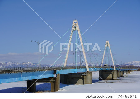 Ishikari Kawaguchi Bridge / Winter Ishikari Kawaguchi Bridge / Winter 74466671