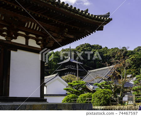 奈良縣葛城市Taima-dera West Tower 奈良縣葛城市Taima-dera West Tower 74467597