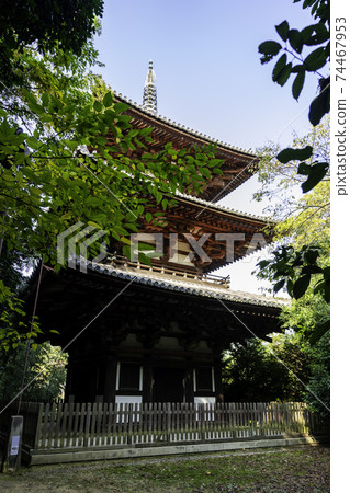 Taima-dera East Tower, Katsuragi City, Nara Prefecture 74467953