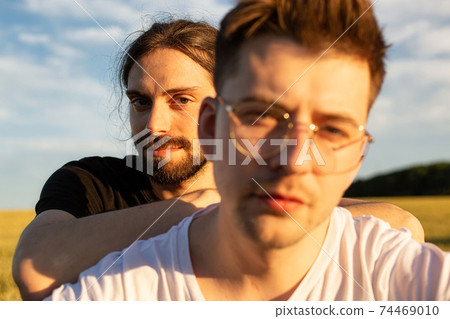 White european boys outside White european boys outside 74469010