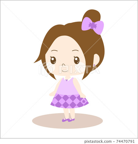 一個可愛的女孩 一個可愛的女孩 74470791