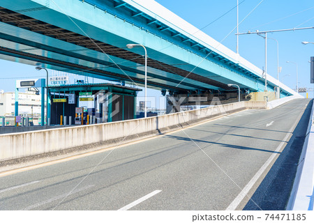 Nishi Park IC Tollhouse Fukuoka City Expressway 74471185