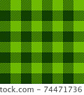tartan dark and light green seamless texture 74471736