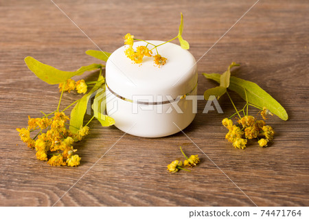 organic linden skincare cream cosmetic jar organic linden skincare cream cosmetic jar 74471764