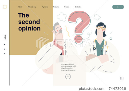 Medical insurance template - second opinion 74472016