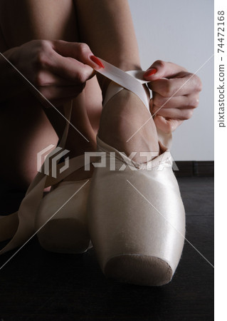 ballerina feet closeup ballerina feet closeup 74472168