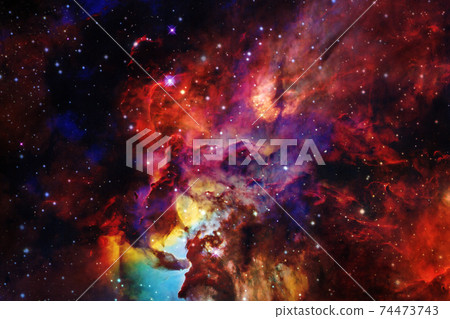 Deep space. Nebulae. Elements of this image furnished by NASA Deep space. Nebulae. Elements of this image furnished by NASA 74473743