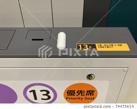 Platform door of Nagoya Municipal Subway 74475614