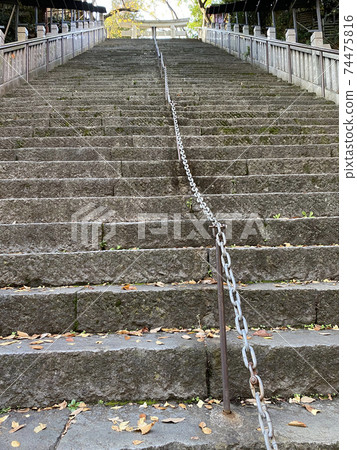 通往愛宕神社的陡峭樓梯 74475816