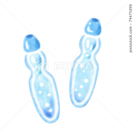 手繪插圖的ramune 74475899