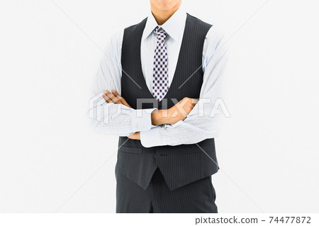 Male businessman in a suit Male businessman in a suit 74477872