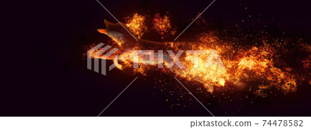 Flame dog Flame dog 74478582