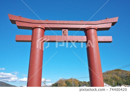 [Saijo Inariyama Myokyoji Temple (Otorii)] Takamatsu Inari, Kita-ku, Okayama City, Okayama Prefecture 74480420
