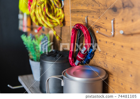 登山裝備登山扣壁掛式存儲影像材料 74481105