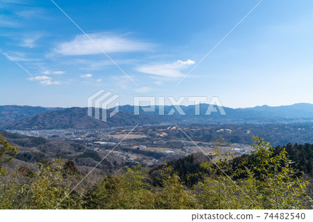 Chichibu basin seen from the summit of Mt. Happusan 74482540