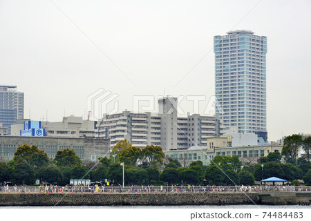 [Kanagawa] Yokosuka View from US military base 74484483