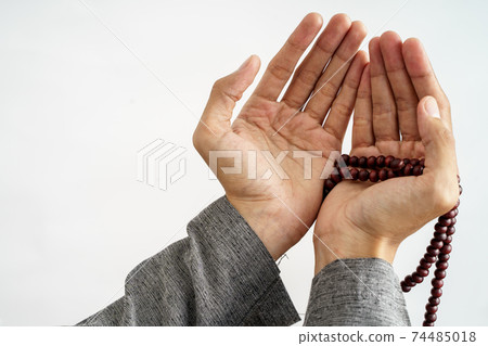 hand open arm while pray in islamic culture hand open arm while pray in islamic culture 74485018