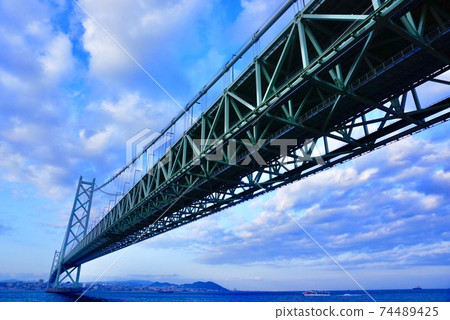 明石海峽大橋 明石海峽大橋 74489425