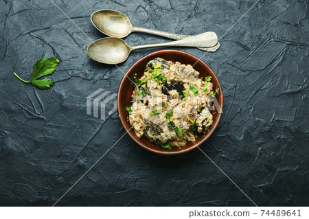 Delicious veal goulash Delicious veal goulash 74489641