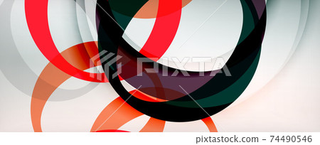 Ring geometric shapes, o letter repetition wallpaper. Abstract background for business or technology presentations, internet posters or web brochure covers Ring geometric shapes, o letter repetition wallpaper. Abstract background for business or technology presentations, internet posters or web brochure covers 74490546