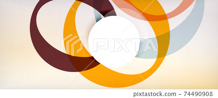 Ring geometric shapes, o letter repetition wallpaper. Abstract background for business or technology presentations, internet posters or web brochure covers Ring geometric shapes, o letter repetition wallpaper. Abstract background for business or technology presentations, internet posters or web brochure covers 74490908